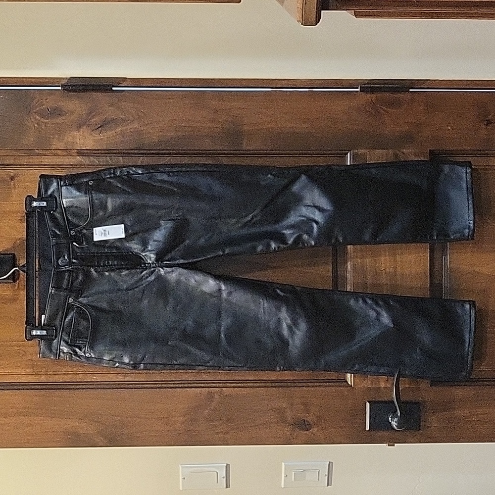 Gap Pleather Pants - image 1